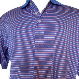 PGA TOUR | Short-Sleeve Striped Golf Shirt